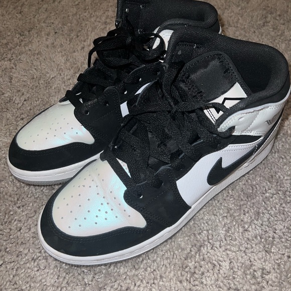 newest black and white jordans